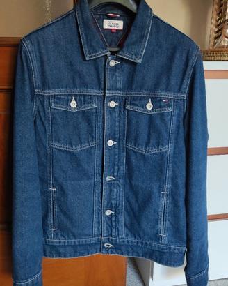 Splendido giubbotto caldo jeans Tommy Hilfiger