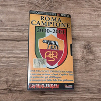 Roma campione 2000/2001 vhs vintage