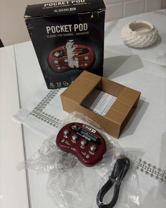 Line 6 Pocket POD – Processore Multieffetto NUOVO
