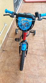 Bici spiderman 16 pollici