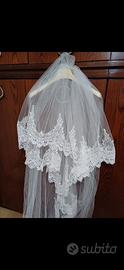 Velo con pizzo chantilly altissima sartoria italia