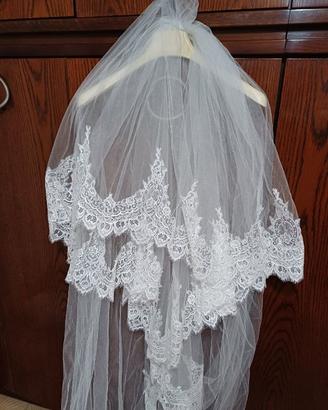 Velo con pizzo chantilly altissima sartoria italia