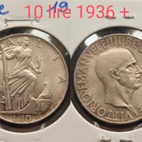 10 lire Impero 1936+ Regno