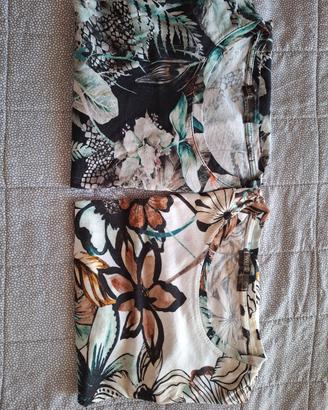 tshirt uomo floreale 