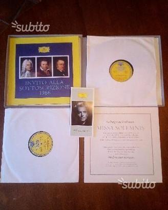 Dischi 33 giri musica classica