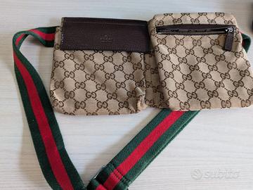 Marsupio unisex GUCCI con motivo Gucci e spallacci