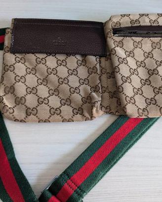 Marsupio unisex GUCCI con motivo Gucci e spallacci