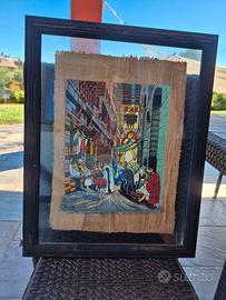 Quadro incorniciato con paipiro