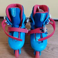 Roller pattini in linea da bambino 26-28