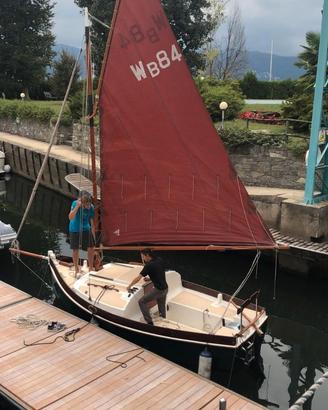 barca a vela aurica , doppia deriva retrattile