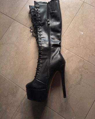 PLEASER stivali pole o serate