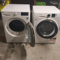 Lavatrice Hotpoint 8 kg + Asciugatrice LG 8 kg
