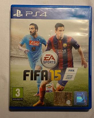 VIDEOGIOCO FIFA 15 PER PS4