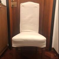 8 sedie in legno massello nuovissime