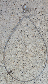 Anello porta pesci inox + n. 2 Porta pesci inox