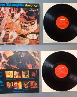 John McLaughlin Devotion  Lp Vinile Jazz Rock 1972