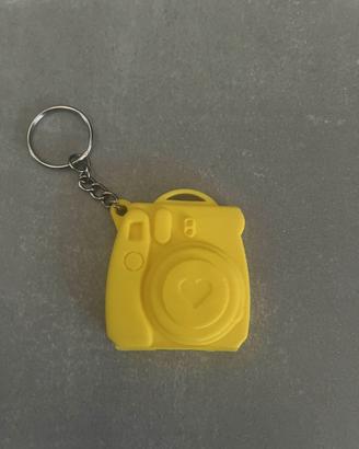 Portachiavi Polaroid Gialla in PLA – Foto
