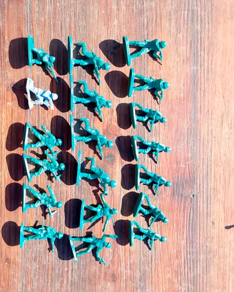 Lotto Soldatini Militari Plastica e Accessori
