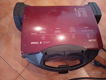 piastra elettrica rossa