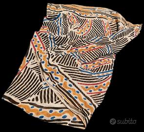 MISSONI FOR AFRICA foulard/sciarpa vintage 1987.