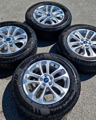 Set 4 Cerchi in Lega Ford 17" + Pneumatici Fulda