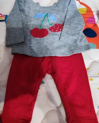 Completino mezza stagione - Taglia 62 cm