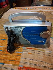 Radio portatile Majestic a pile e corrente 