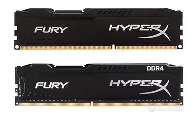 RAM HyperX Fury 8gb (2x4gb) ddr4 2133mhz