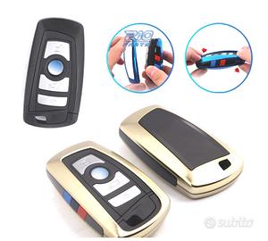 CUSTODIA COVER CHIAVE BMW QUADRATA IN ORO
