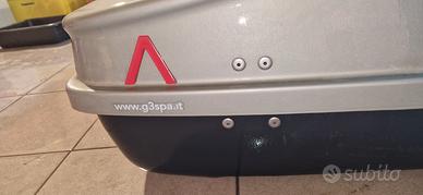 G3 Box Auto Spark Eco 320 Grigio Chiaro Baule