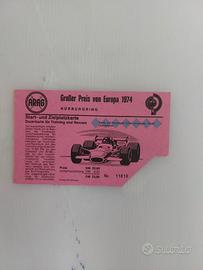 F 1  Gran Premio d'Europa 1974