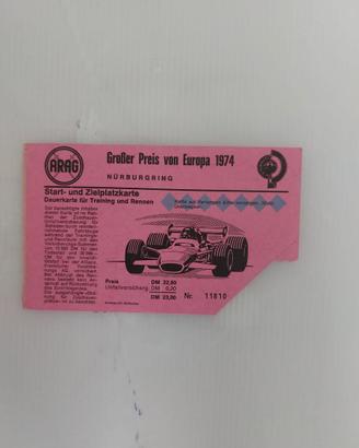 F 1  Gran Premio d'Europa 1974