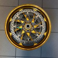 Cerchio anteriore PVM con dischi Brembo Tdrive