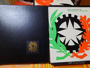ALBUM BOLAFFI GBE FRANCOBOLLI REPUBBLICA NUOVI