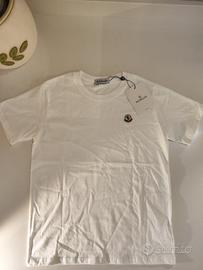 Maglietta Moncler bianca tg M