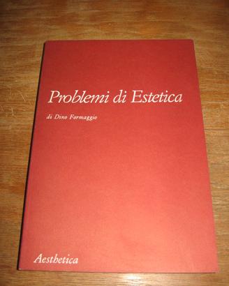 PROBLEMI DI ESTETICA FORMAGGIO AESTHETICA 1991