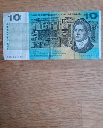 10 dollari australiani 