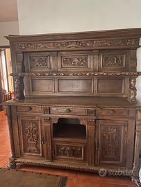 Sala da pranzo stile rinascimentale