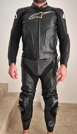 Tuta moto in pelle Alpinestars 
