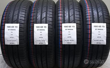 4 GOMME 195 65 15 GT RADIAL BR1663