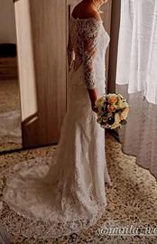 Vestito da sposa a sirena