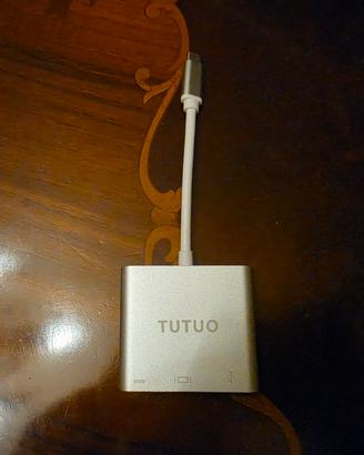 TUTUO Adattatore USB Tipo C a HDMI
