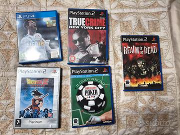 giochi PS2-4 per collezionisti