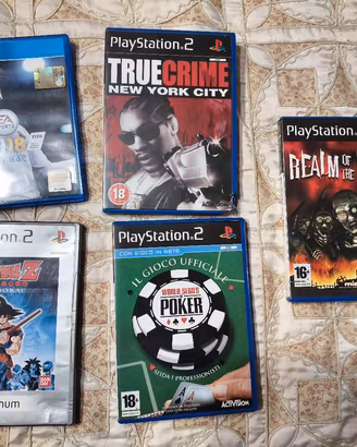 giochi PS2-4 per collezionisti