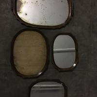 Set vassoi anni 40 vintage autentico patina origin