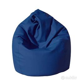 Pouf blu
