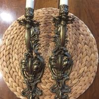 Coppia di applique in bronzo