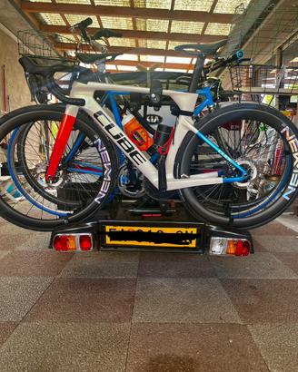 Porta bici gancio traino