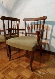 Coppia poltroncine da camera