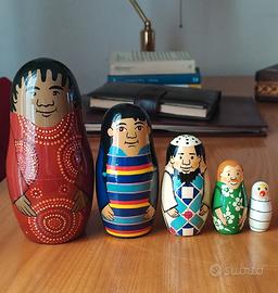 Matrioska russa rara Maria Vinka 